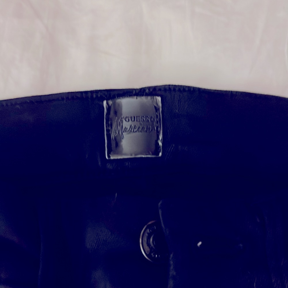 Black flare jeans